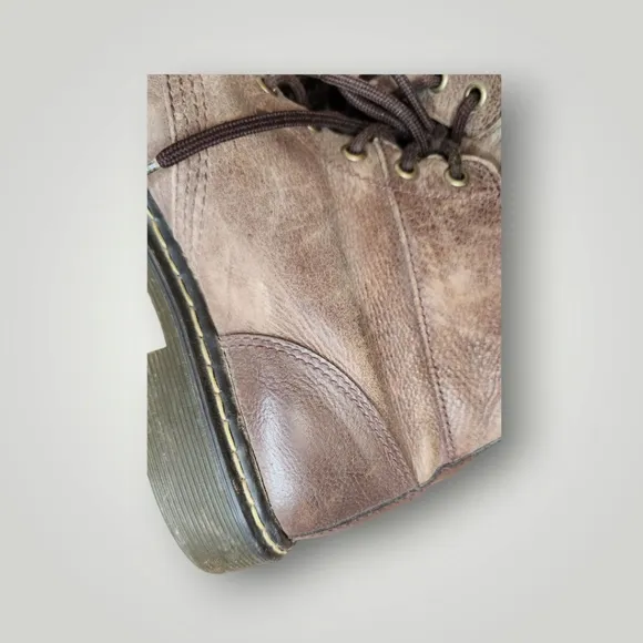 Dr. Martens Brown Leather Boots Size 10