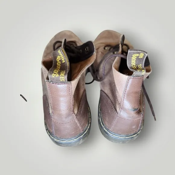 Dr. Martens Brown Leather Boots Size 10