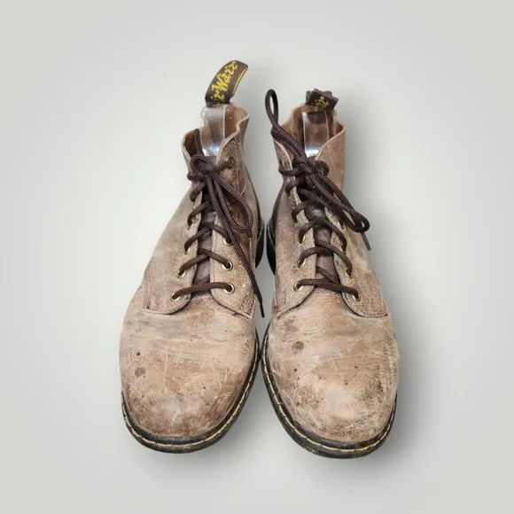 Dr. Martens Brown Leather Boots Size 10