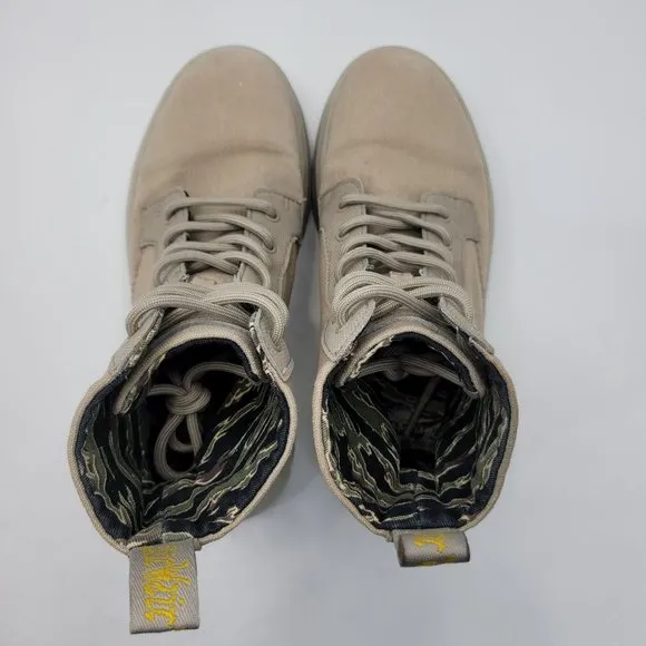 Dr. Martens Combs II Men's Tactical Combat Boots Taupe US Size 6