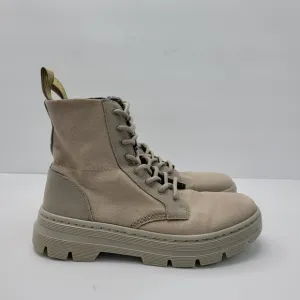 Dr. Martens Combs II Men's Tactical Combat Boots Taupe US Size 6