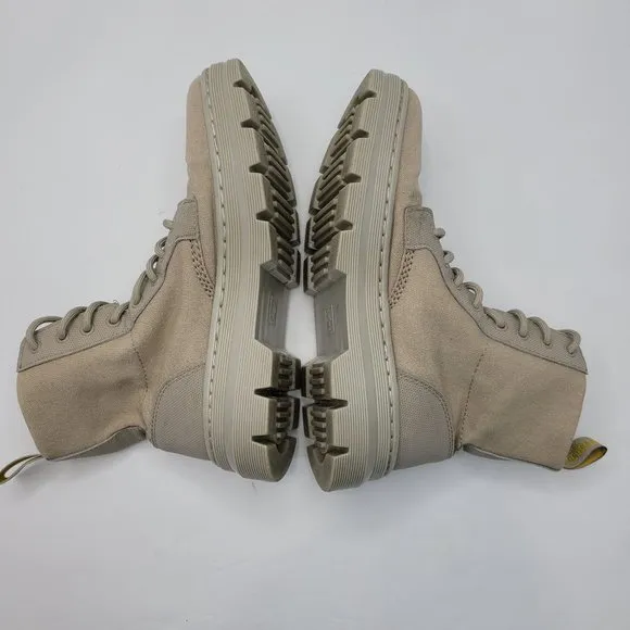 Dr. Martens Combs II Men's Tactical Combat Boots Taupe US Size 6