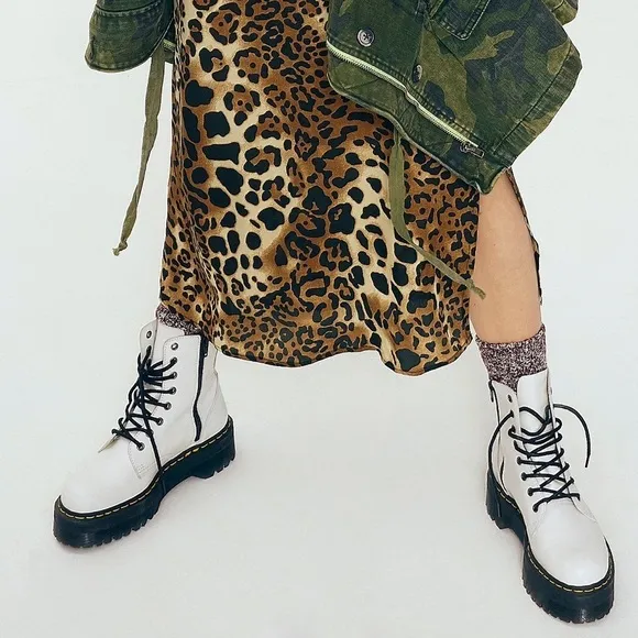Dr. Martens Doc Martens White Jadon Platform Boots
