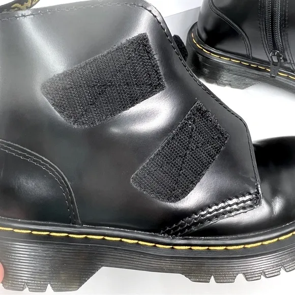 Dr. Martens Junior Black Devon Bex Boots