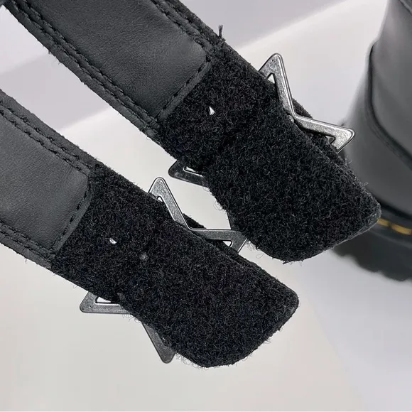 Dr. Martens Junior Black Devon Bex Boots