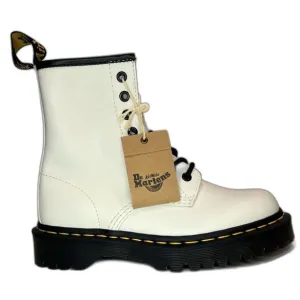 Dr. Martens Pascal W 1460 Women’s Boots Size 6 White Leather  Authentic Classic