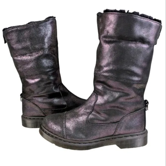 Dr. Martens Pasha Rigger Boots $185 Size UK8 10L    S3257