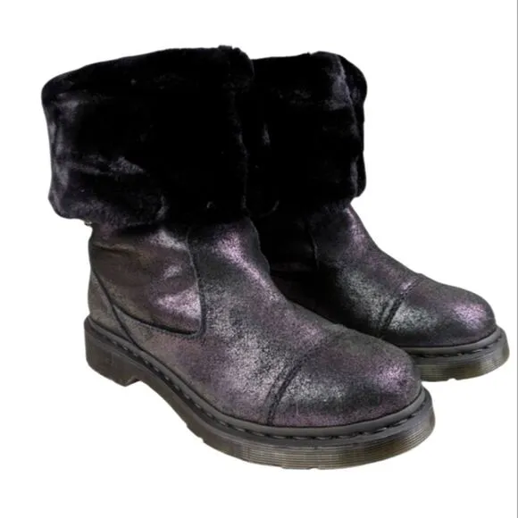 Dr. Martens Pasha Rigger Boots $185 Size UK8 10L    S3257