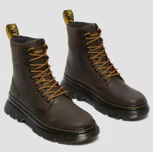 Dr Martens Tarik Utility Boot Crazy Horse Leather Brown Men's 7, Woman's 8