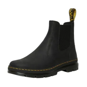 Dr. Martens Womens Embury Chelsea Boots US 10 EU 42 Black Wyoming Leather NIB