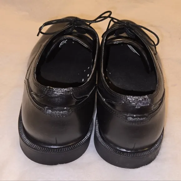 Dunham Men's Burlington Waterproof Oxford Black MCT410BK Size 10.5 4E