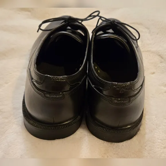 Dunham Men's Burlington Waterproof Oxford Black MCT410BK Size 10.5 4E