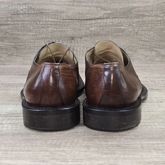 Earvin Magic Johnson Signature Men's Size 12 M Brown Woven Leather Dress Shoes