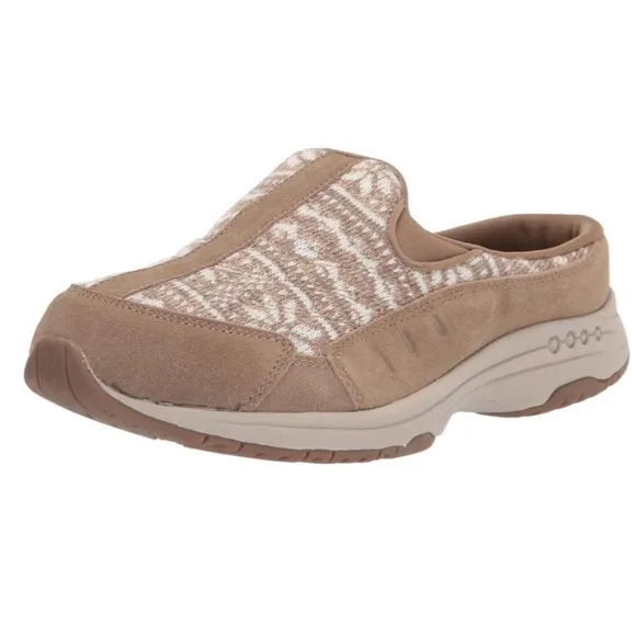 Easy Spirit Women's Traveltime suede Clog NWT size 6 slip on comfort