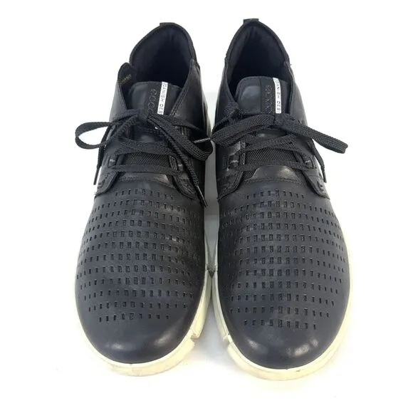 Ecco Intrinsic 1 Trainers Shoes Chukka Boots Black Lace Up Mens Size 47 US 14