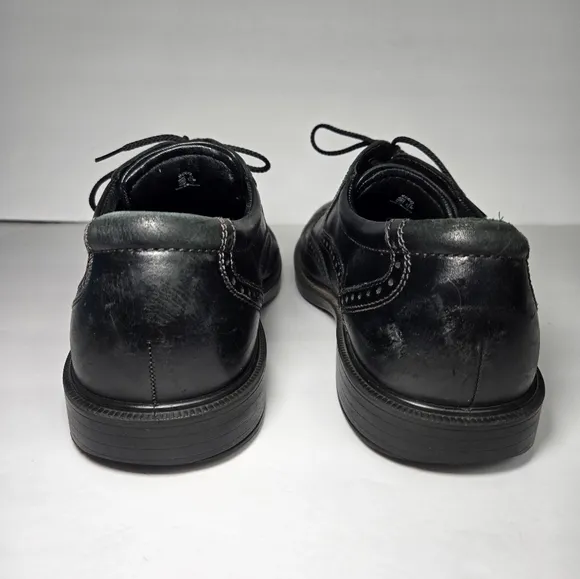 Ecco Men's Black Leather Wingtip Oxford Dress Shoes Size‎ US 10 EU 44