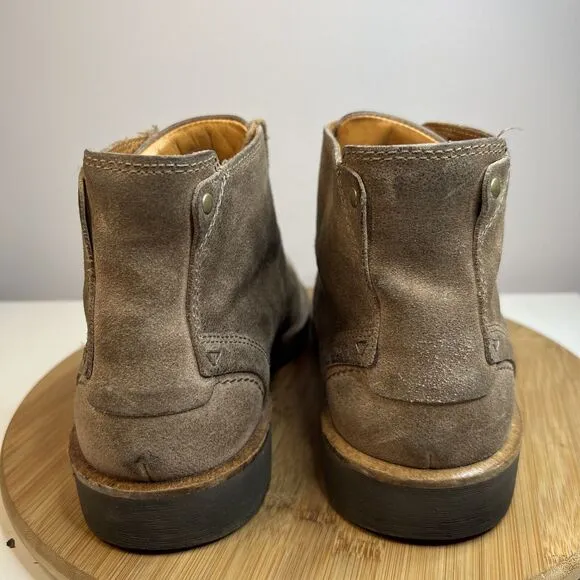 Ecco Mens Size 8.5 Bendix Hydromax Cocoa Brown Chukka Boots Shoes