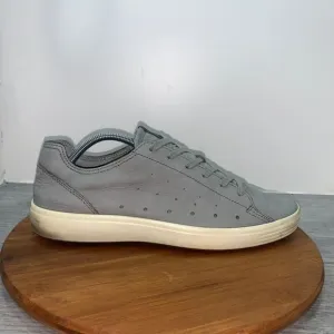 ECCO Men's Soft 7 Cloud Gray Shoes Sneaker Size EU 45 US 11-11.5 Comfort
