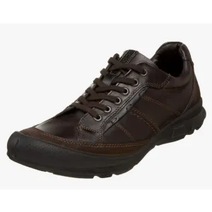 ECCO Men's Urbanity Tie Oxford sneaker Shoes brown 43 us 9 9.5 Leather