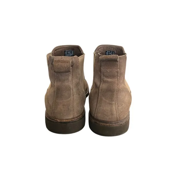 ECCO Vitrus Men's Chelsea Tan Suede Ankle Chukka Boots Size 9/EU 43