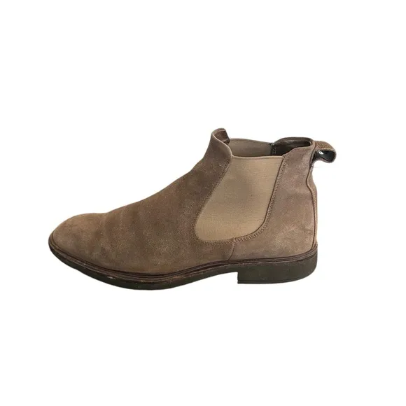 ECCO Vitrus Men's Chelsea Tan Suede Ankle Chukka Boots Size 9/EU 43