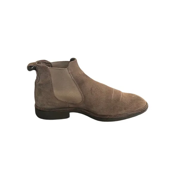 ECCO Vitrus Men's Chelsea Tan Suede Ankle Chukka Boots Size 9/EU 43