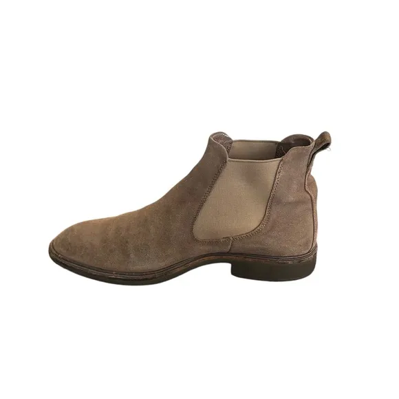 ECCO Vitrus Men's Chelsea Tan Suede Ankle Chukka Boots Size 9/EU 43
