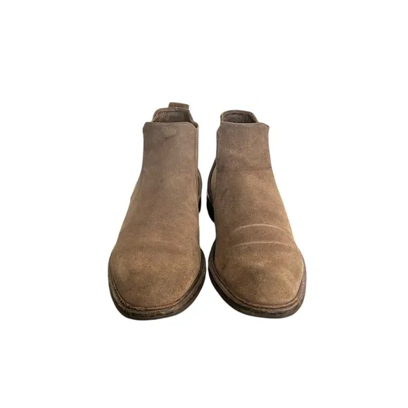 ECCO Vitrus Men's Chelsea Tan Suede Ankle Chukka Boots Size 9/EU 43