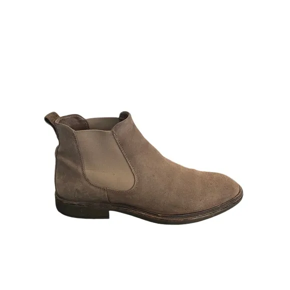 ECCO Vitrus Men's Chelsea Tan Suede Ankle Chukka Boots Size 9/EU 43