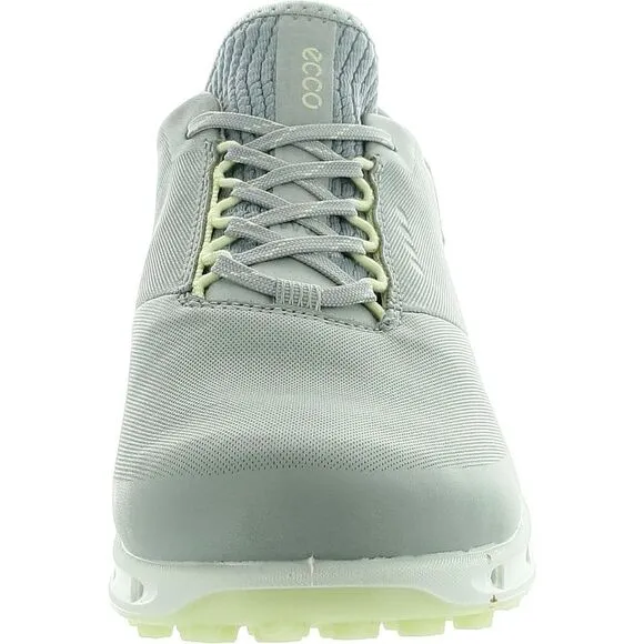 ECCO Womens Gray Comfort Insole Leather Golf Shoes New