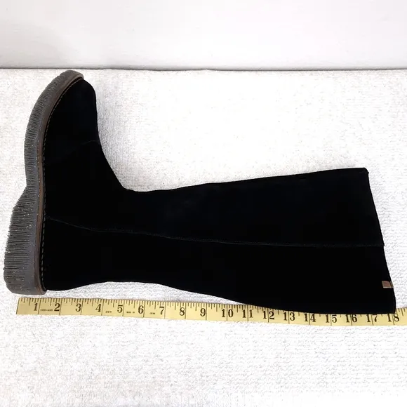 EL NATURALISTA Tall Suede Boots US 10 Volcano Lux