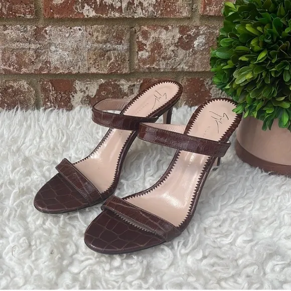 Elegant Brown Stiletto Heels