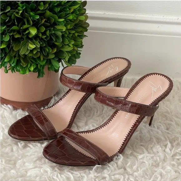 Elegant Brown Stiletto Heels