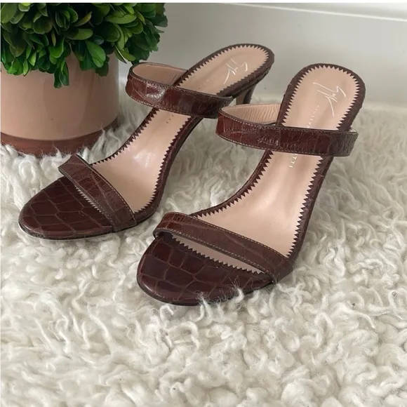 Elegant Brown Stiletto Heels