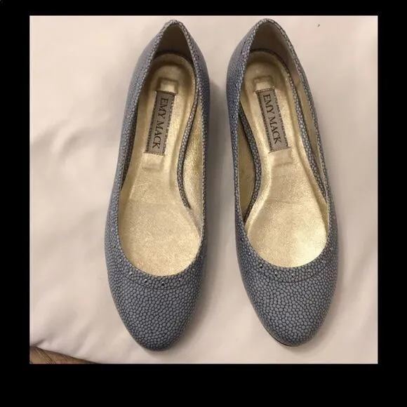 EMY MACK BLUE PRINT SHOES DELICATE  SILVER…