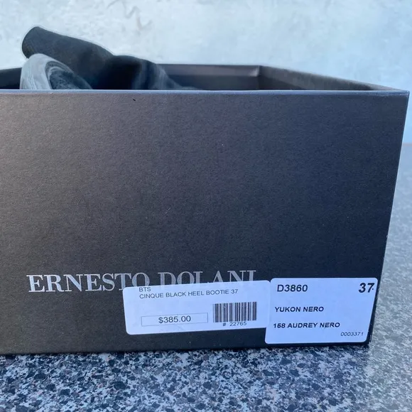Ernesto Dolani women’s boots black size 37