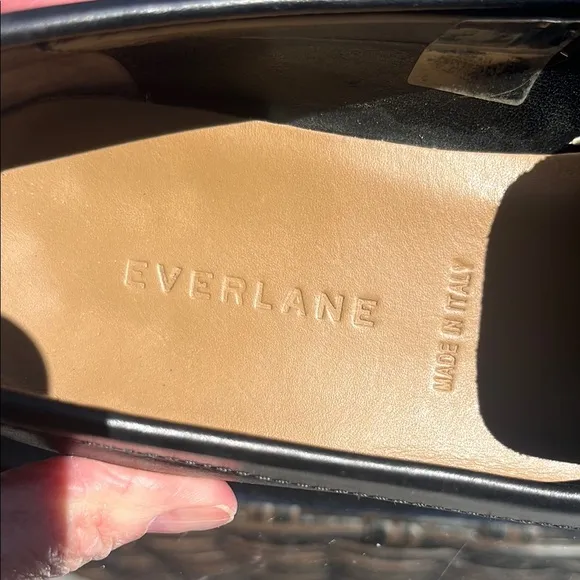 Everlane Black Leather women Loafers