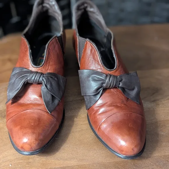 Everybody By BZ Moda Brown Leather Dress Shoes Steam Punk Size 36/5.5 Women's