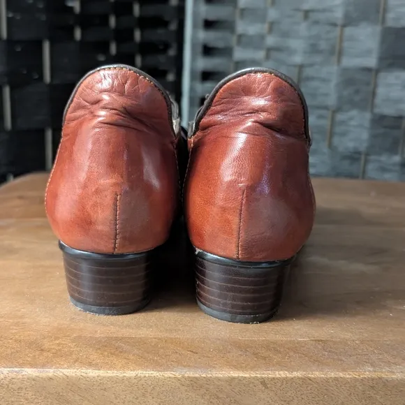Everybody By BZ Moda Brown Leather Dress Shoes Steam Punk Size 36/5.5 Women's