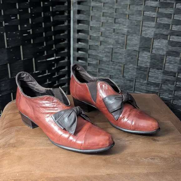Everybody By BZ Moda Brown Leather Dress Shoes Steam Punk Size 36/5.5 Women's