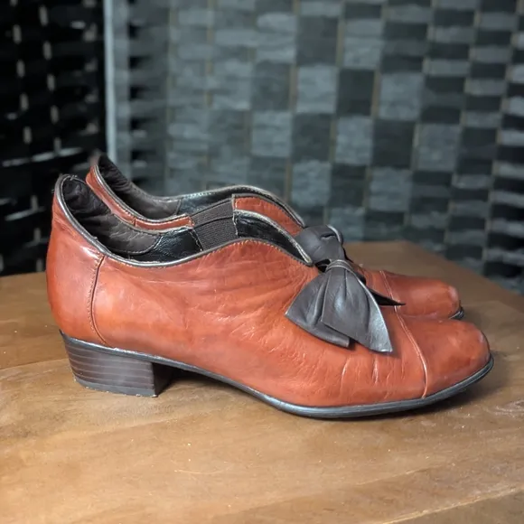 Everybody By BZ Moda Brown Leather Dress Shoes Steam Punk Size 36/5.5 Women's