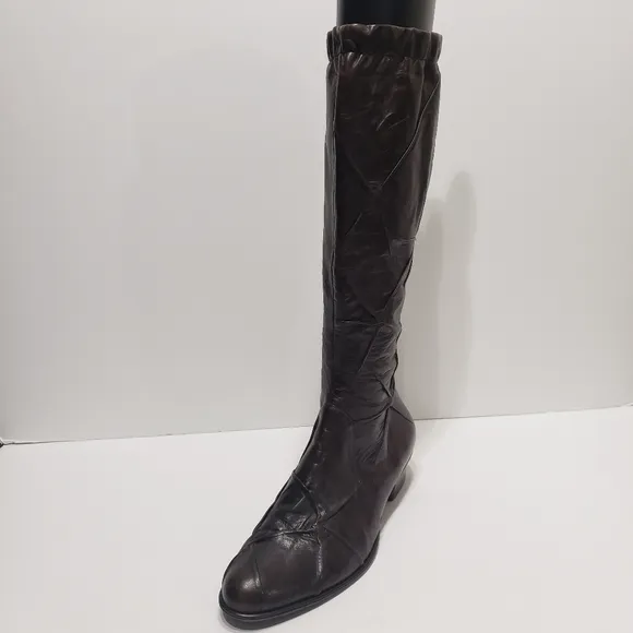 Everybody by BZ moda brown tall leather boots 7.5