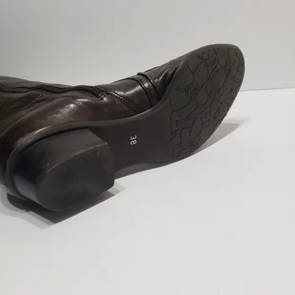 Everybody by BZ moda brown tall leather boots 7.5