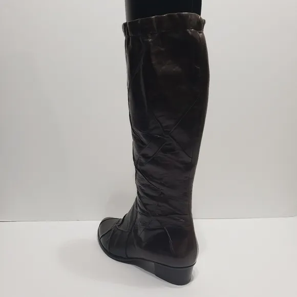 Everybody by BZ moda brown tall leather boots 7.5
