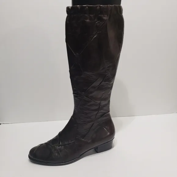 Everybody by BZ moda brown tall leather boots 7.5