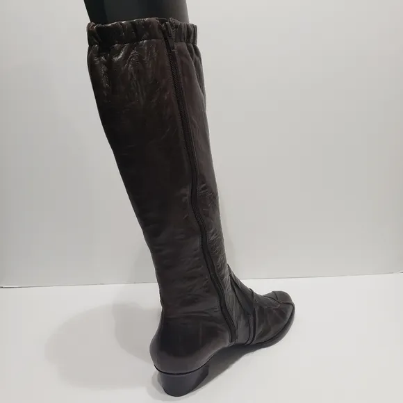 Everybody by BZ moda brown tall leather boots 7.5
