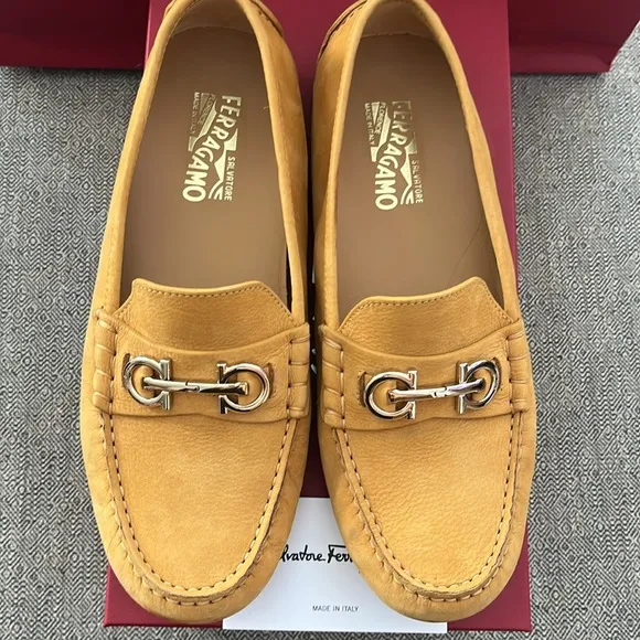 Ferragamo Odilia Suede Loafers