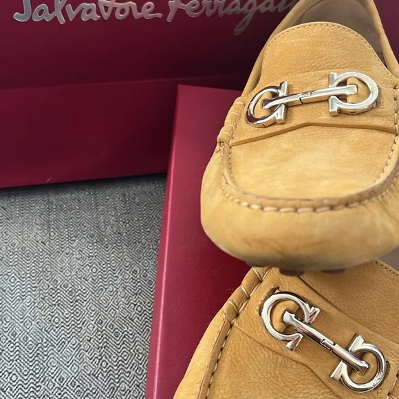 Ferragamo Odilia Suede Loafers
