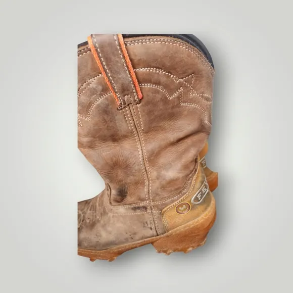 Feveco outdoors western boots men's size 42
