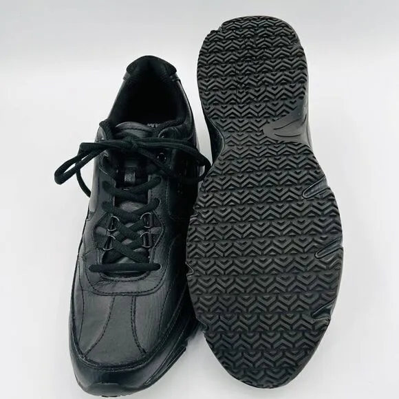 FILA Memory Workshift Mens Slip-Resistant Work Black Shoes Size 12